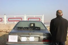 خودروی حامل سلاح جنگی در مرز ارومیه توقیف شد