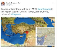 زمین‌شناس هلندی ضمن تکذیب  گفت: زلزله بزرگ ترکیه را پیش‌بینی نکردم
