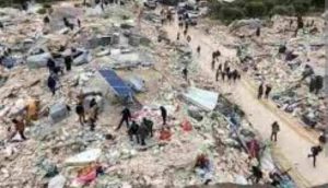 سکوت معنادار غرب در برابر  وضعیت وخیم زلزله زدگان  در سوریه