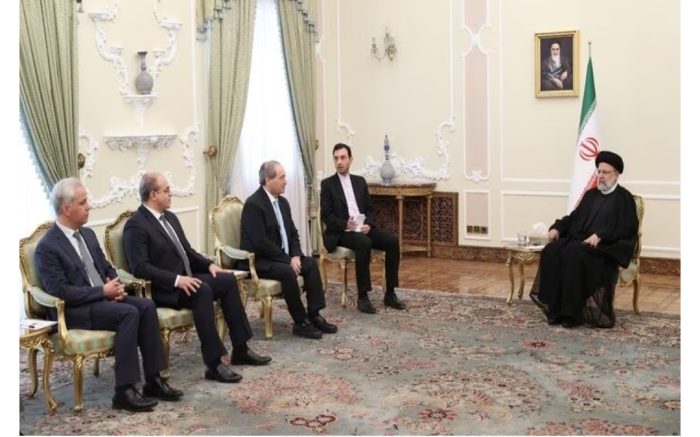 رییسی در دیدار با سه تن از وزرای سوریه:  در آینده نزدیک شاهد گام‌های بعدی توسعه هر چه بیشتر روابط میان دو کشور خواهیم بود