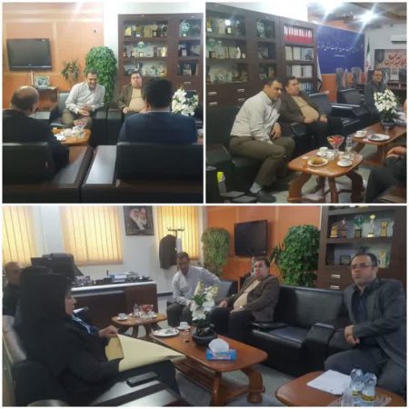 نشست مدیر کل صمت خوزستان با مدیر عامل شرکت پتروشیمی اروندان