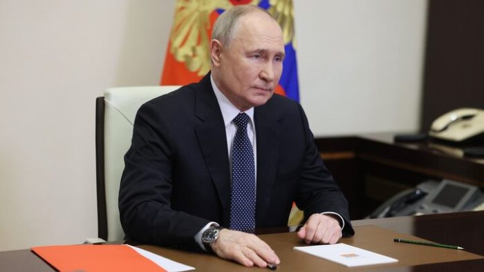 پوتین: اوکراینی ها به‌دنبال اختلال در روند انتخابات روسیه هستند