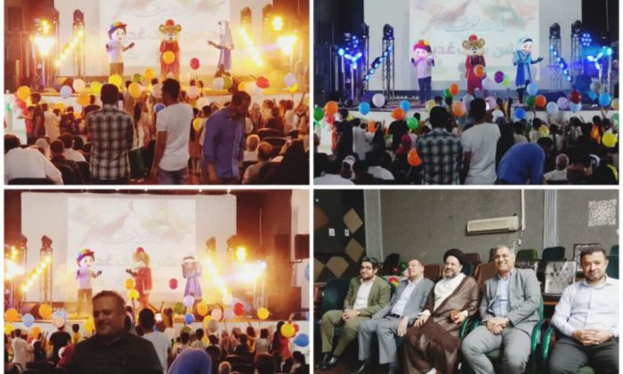 جشن باشکوه غدیر با حضور پرشور نیشکری‌ها در اهواز برگزار شد