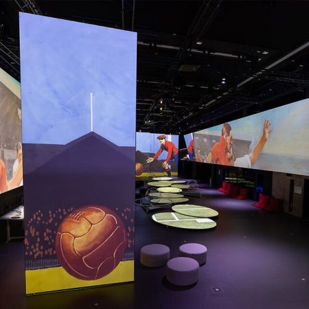 نمایشگاه بررسی هنر و فوتبال در آلمان برپا شد